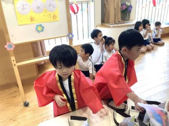 縁日ごっこを開催しました