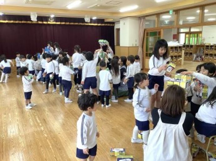 今日の幼児クラスさん