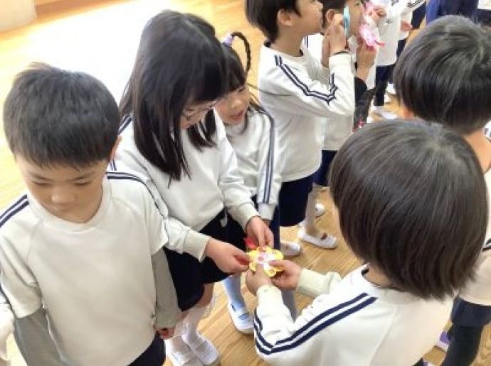 今日の幼児クラスさん