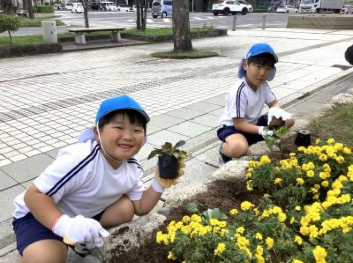 花植え🌸